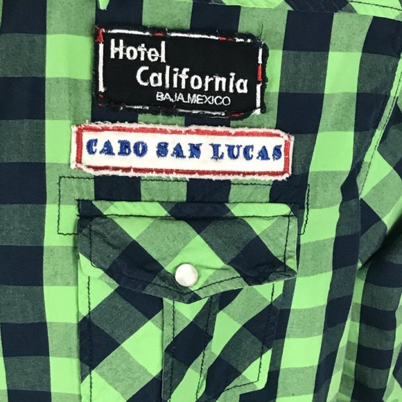 Paper Denim & Cloth Plaid Long Sleeve Plaid Shirt - Picture 8 of 8